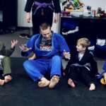 kids at our junior bjj class